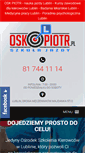 Mobile Screenshot of oskpiotr.pl